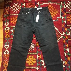 AG Aged Denim Black Jeans